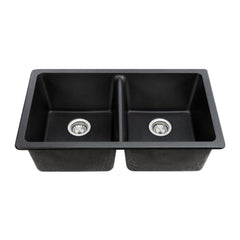 2 bowls, 33''X20'', undermount kitchen sink