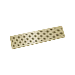 Brushed brass (Gold) Grid For Linear Drain Base