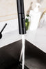Trendy Choice: MONROE-BK Matte Black Faucet for a Luxurious Kitchen Upgrade.