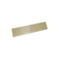 Brushed brass (Gold) Grid For Linear Drain Base