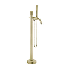 Brushed brass (Gold) Industrial Freestanding Faucet