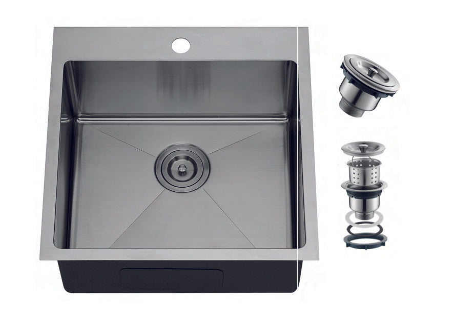 Versatile Top Mount Kitchen & Bar Sink: Perfect for culinary masterpieces and entertaining guests